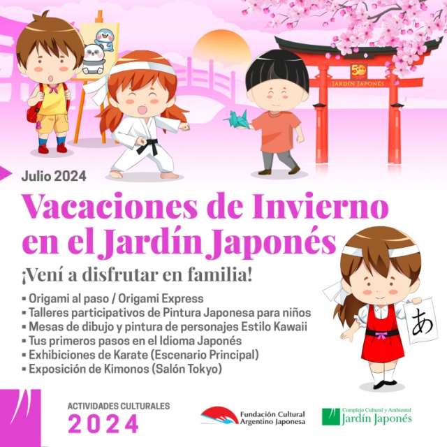 Vacaciones en el Jardín Japonés | 21 de Junio 2024