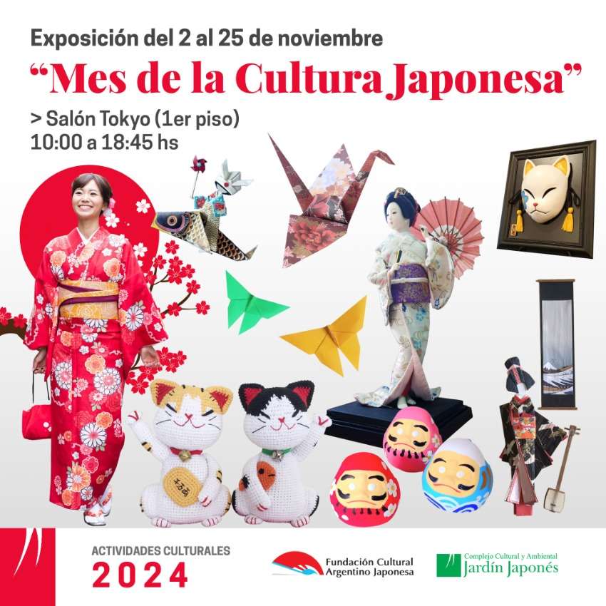 Exposición “Mes de la Cultura Japonesa” | Del 2 al 25 de noviembre