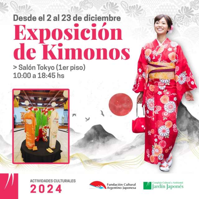 Exposición de Kimonos | Jardin Japones