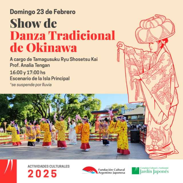 Show de Danza Tradicional de Okinawa | 27 de Enero 2025