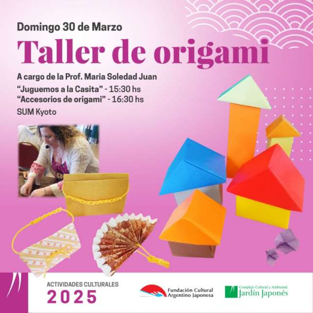 Taller participativo de Shiori Ningyo. Muñecas planas de papel | Jardin Japones