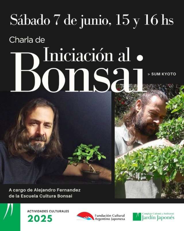 Charla de Iniciación al Bonsai | 31 de Mayo 2025