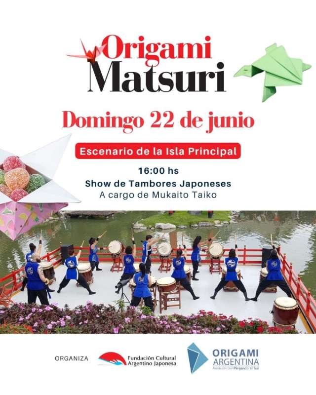 Origami Matsuri - Show de Tambores Japoneses | 31 de Mayo 2025