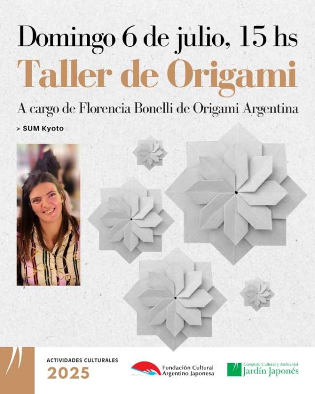 Taller de Origami | 28 de Junio 2025