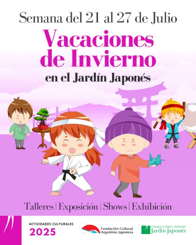 Semana del 14 al 20 de Julio | Jardin Japones