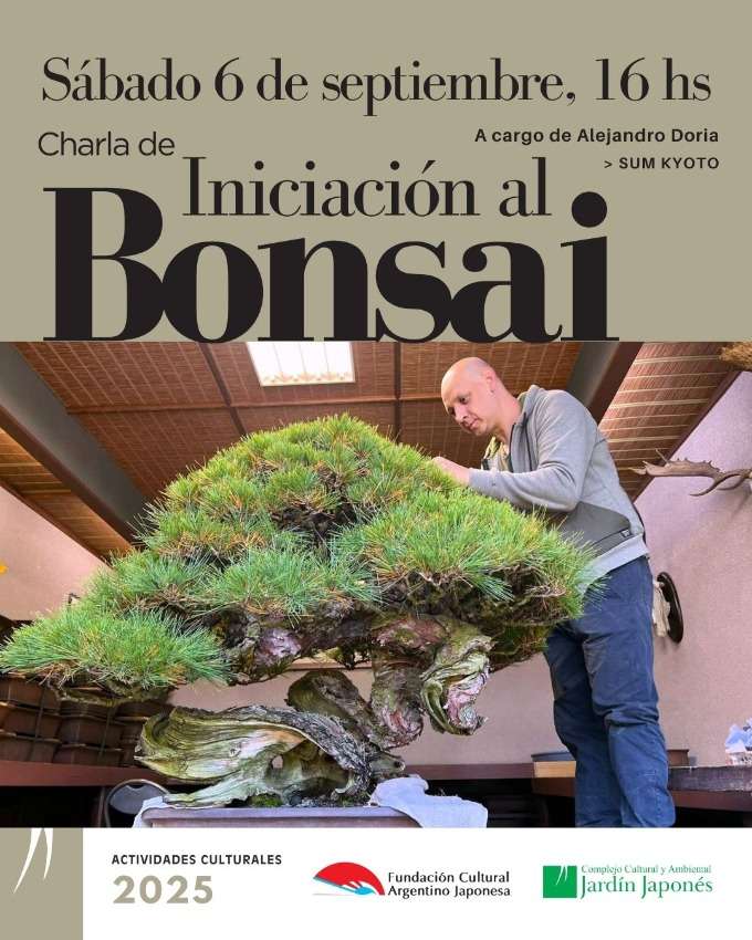 Charla de Iniciación al Bonsai | Sábado 6 de septiembre, 16 hs