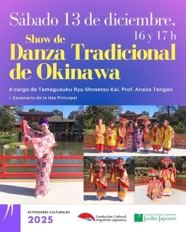 Show de danza tradicional de Okinawa | 28 de Noviembre 2025