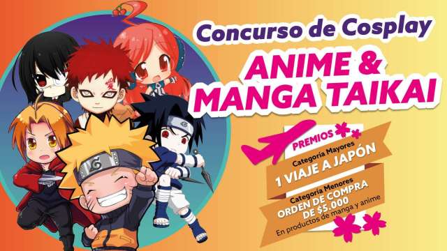 Concurso de Cosplay  “Anime & Manga TAIKAI” | 28 de Septiembre 2019